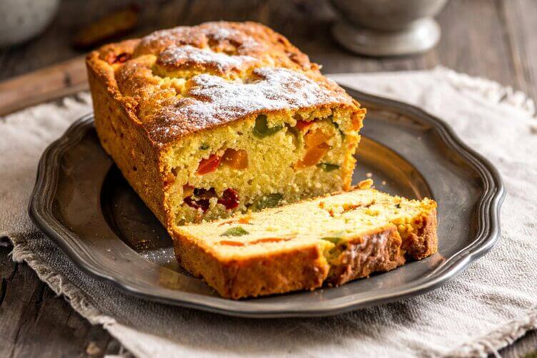 Fette di torta allo yogurt vegetale senza lattosio