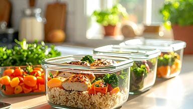 Meal prep settimanale classico