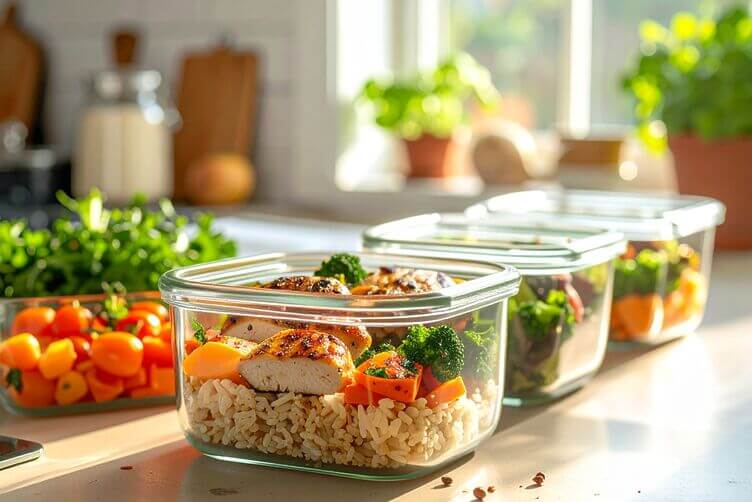 Meal prep, come organizzare i pasti settimanali senza stress Meal prep settimanale classico