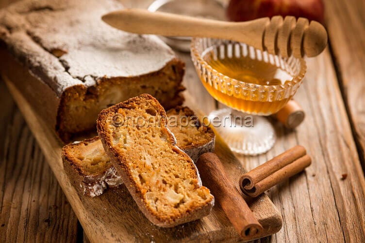 Plumcake alle mele senza glutine