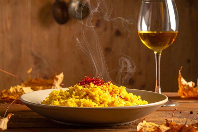 Ricette con risotto allo zafferano