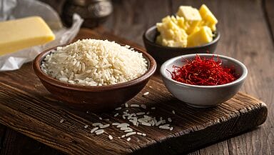 ricette risotto con zafferano