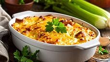 Sedano gratinato al forno