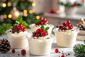 bavarese natalizia d'asporto