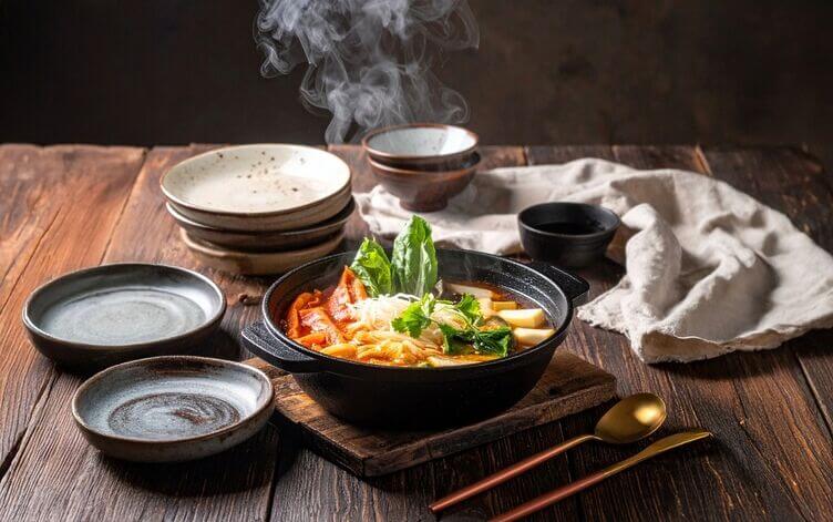 shabu shabu in tavola