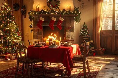 Simboli delle festività italiane: la tavola, il presepe, la Vigilia e la Befana Simboli delle festività italiane: la tavola, il presepe, la Vigilia e la Befana