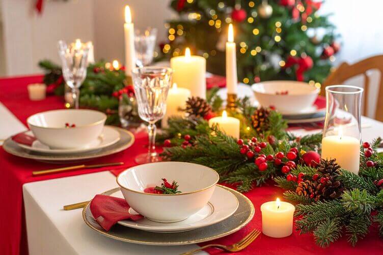 10 dolci di Natale tvola di natale