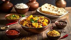 Curry di patate e fieno greco – Aloo Methi: profumo di casa e sapore d’India Curry di patate e fieno greco – Aloo Methi: profumo di casa e sapore d’India