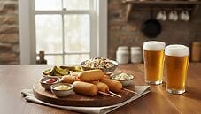 Corn dog: guida completa tra storia, pastelle e cotture Corn dog: guida completa tra storia, pastelle e cotture