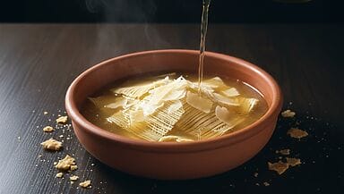 su filindeu in brodo di pecora