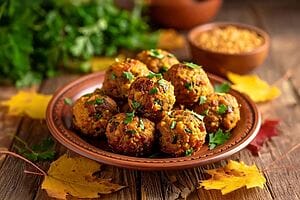 Polpette di ceci al fieno greco: profumo e comfort