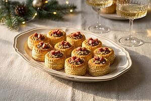Vol au vent con cotechino e lenticchie: l’antipasto portafortuna delle feste Vol au vent con cotechino e lenticchie: l’antipasto portafortuna delle feste