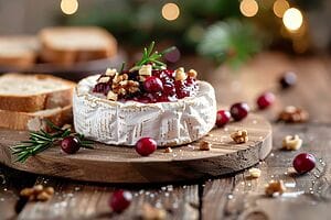 Brie al forno con mirtilli rossi e noci: l’antipasto di Natale che si scioglie in tavola Brie al forno con mirtilli rossi e noci: l’antipasto di Natale che si scioglie in tavola