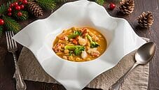 minestra di astice e ceci