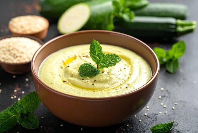 mutabal di zucchine