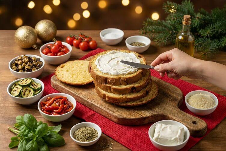 panettone gastronomico vegetariano preparazione