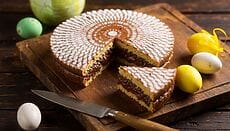 Torta caffè e Nutella