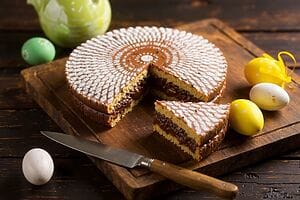 Torta caffè e Nutella: dolce senza glutine e lattosio Torta caffè e Nutella: dolce senza glutine e lattosio