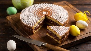 Torta caffè e Nutella