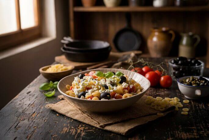 Anelletti alla mediterranea