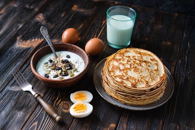 Colazione sana e iperproteica