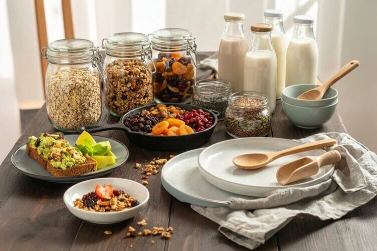 Dispensa e organizzazione colazione Dispensa e organizzazione colazione