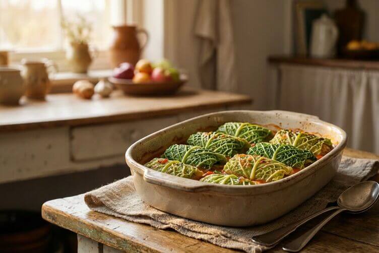 Involtini di verza della nonna