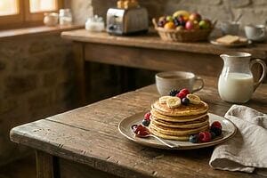 Pancake senza glutine con farina di miglio: ricetta della nonna Pancake senza glutine con farina di miglio: ricetta della nonna