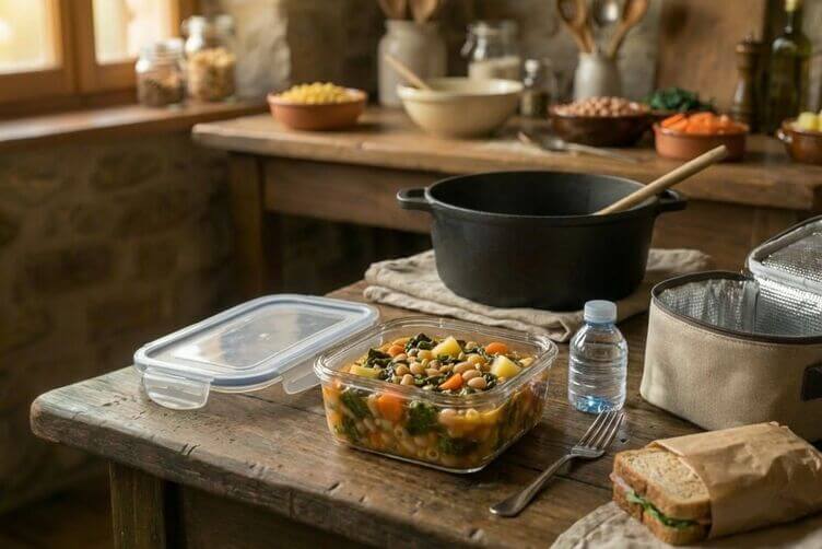 Pasta One Pot Invernale per asporto e schiscetta