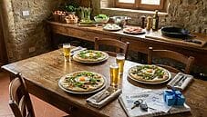 Pizza bianca con bacon e uovo, una pizza all’americana, festa del papà Pizza bianca con bacon e uovo, una pizza all’americana, festa del papà