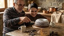 Torta di liquirizia e carruba: dolce per la festa del papà Torta di liquirizia e carruba: dolce per la festa del papà