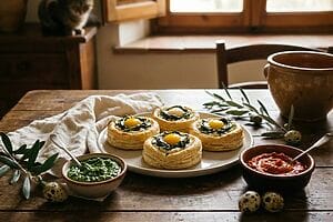 Tortine di sfoglia con ricotta e agretti: ricetta della nonna per Pasqua Tortine di sfoglia con ricotta e agretti: ricetta della nonna per Pasqua