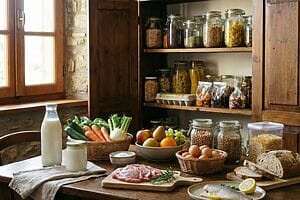 Alimenti senza lattosio: la dispensa della nonna in 10 mosse