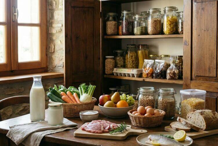 alimenti senza lattosio da tenere in dispensa