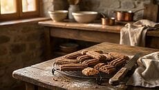 biscotti con caffè di cicoria