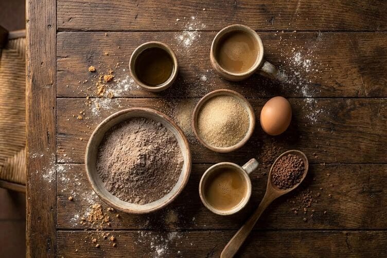 biscotti con caffè di cicoria colazione