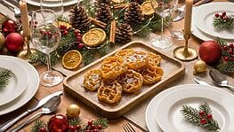 cartellate tavola di natale