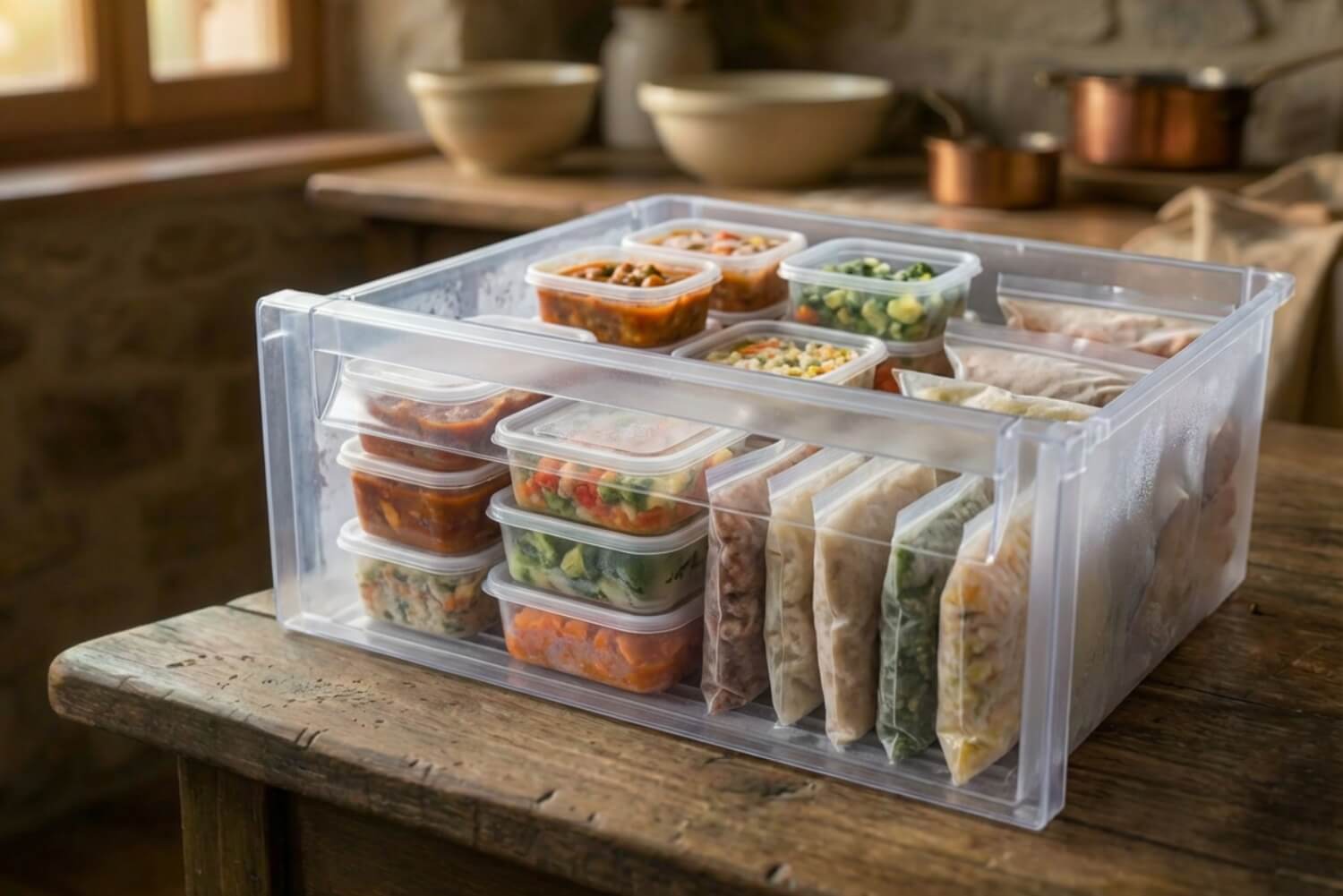 avanzi di Natale in freezer a porzioni: come conservarli bene