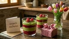 crema al tè matcha festa della mamma