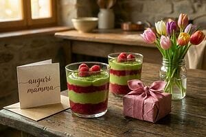 Crema al tè matcha e lamponi: ricetta della nonna per la Festa della Mamma (senza glutine)
