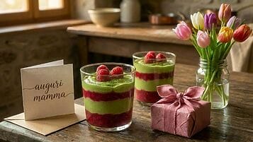 crema al tè matcha festa della mamma