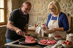 Crêpes rosa senza glutine per San Valentino: il dolce semplice che fa scena