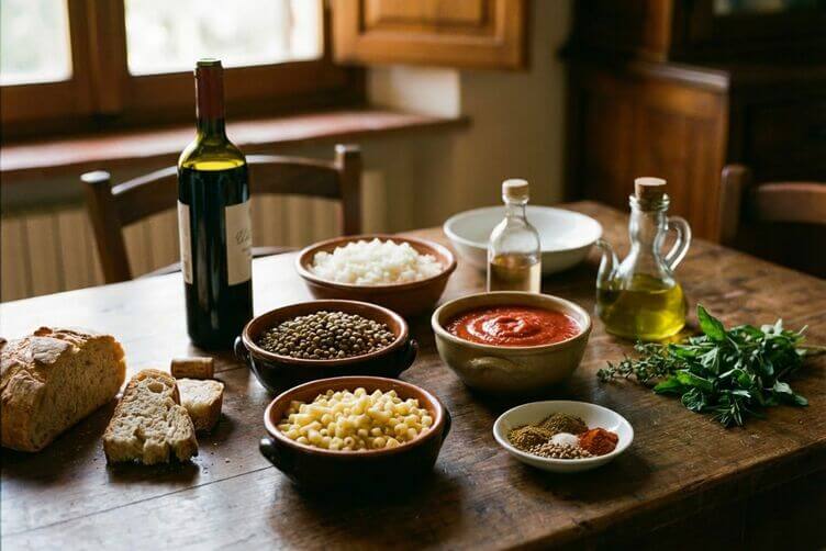 koshary egiziano ingredienti koshary egiziano ingredienti