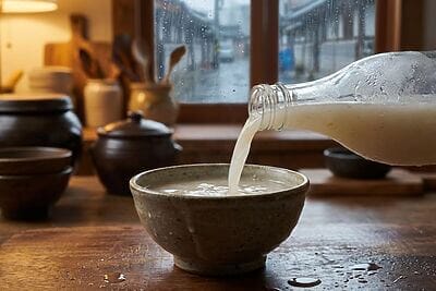 Makgeolli: cos’è la bevanda coreana che “si beve sotto la pioggia”