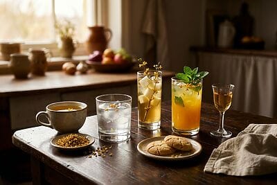 Bevande all’osmanto: profumo di fiori nel bicchiere