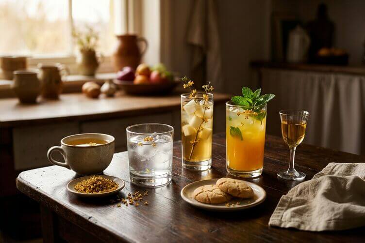 panoramica bevande all’osmanto