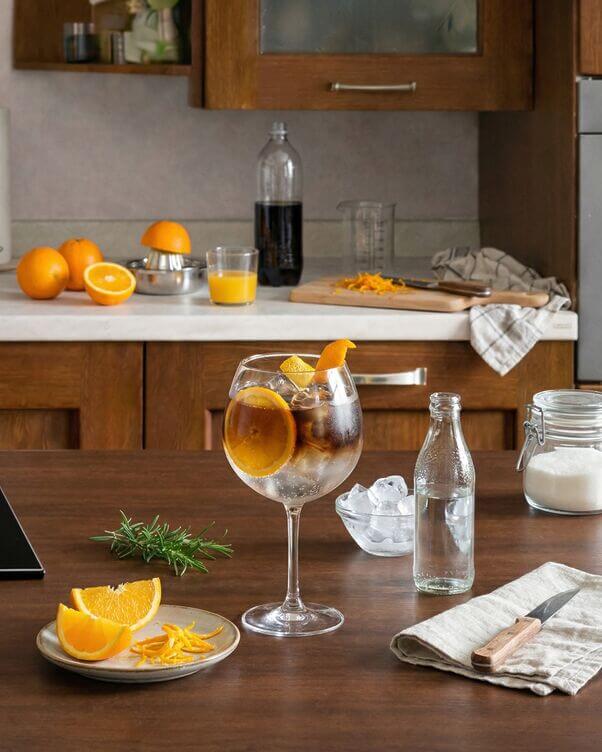 Cold brew + soda all’aranci