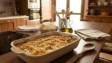 Gratin di rape bianche senza glutine e senza lattosio