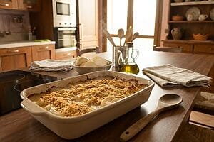 Gratin di rape bianche senza glutine e senza lattosio