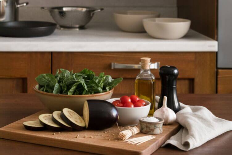 Involtini di melanzane ripieni di friarielli ingredienti Involtini di melanzane ripieni di friarielli ingredienti